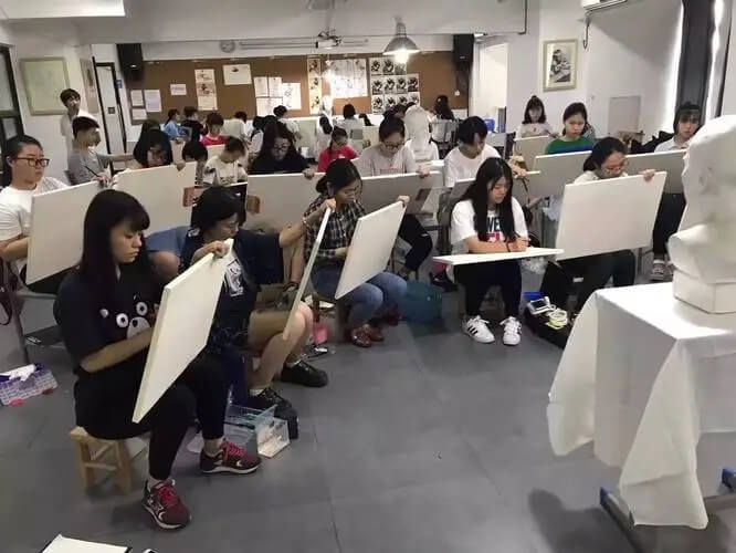 22屆美術(shù)生?？贾饾u落幕，23屆美術(shù)生也將啟程??！ 
