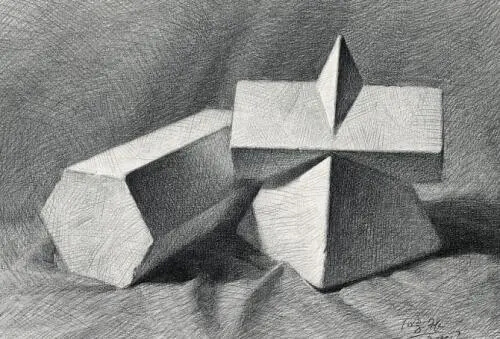 素描靜物入門：先看看老師怎么做，要學(xué)會觀察與思考 2