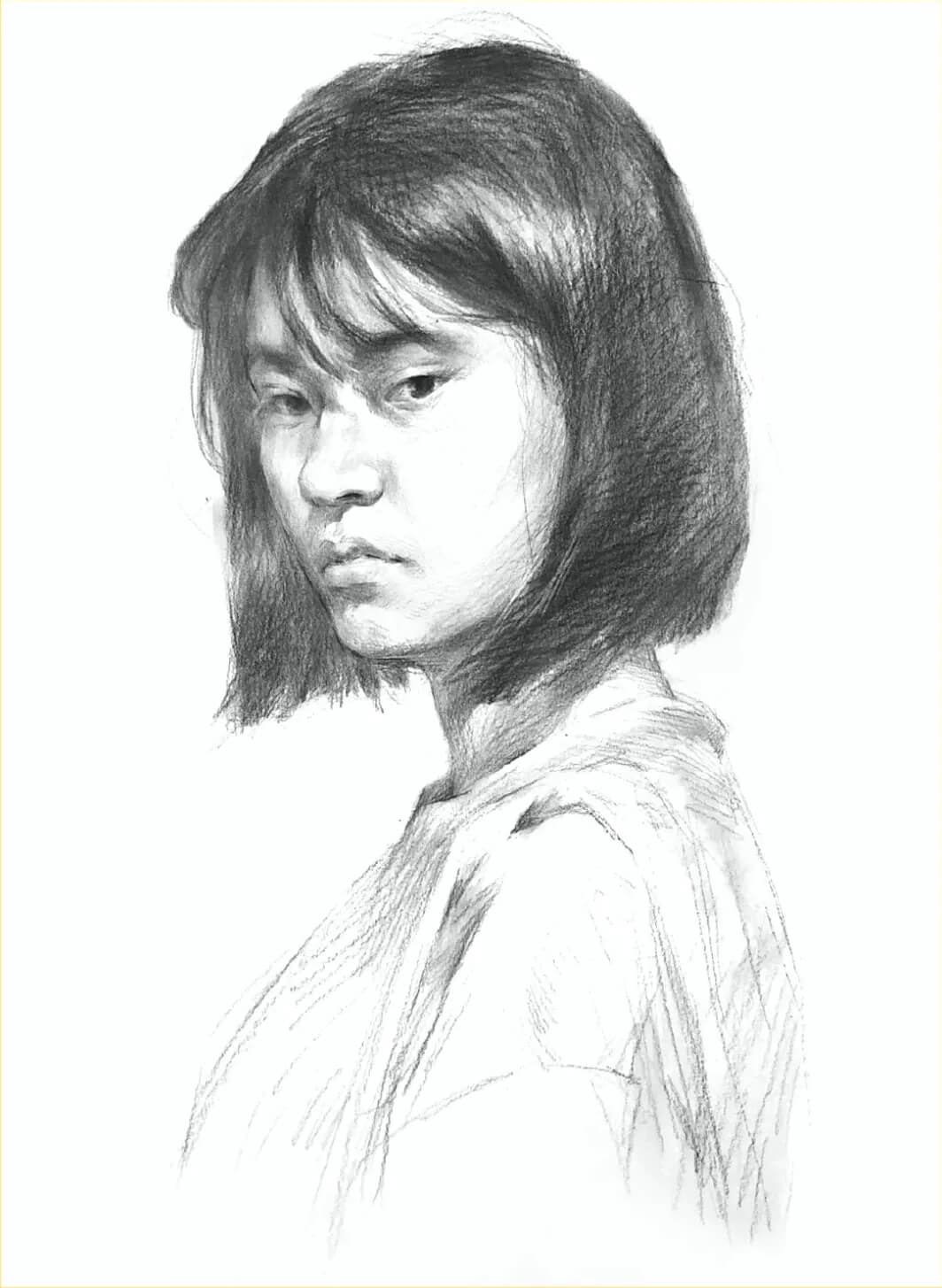 重慶美術(shù)培訓(xùn)學(xué)校素描干貨分享|畫(huà)人先畫(huà)形，一步接一步!圖六