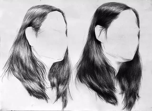 素描頭像的發(fā)絲教學(xué)！跟著重慶美術(shù)集訓(xùn)畫室老師看看吧，圖五