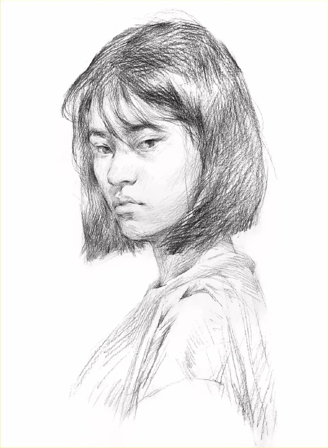 重慶美術(shù)培訓(xùn)學(xué)校素描干貨分享|畫(huà)人先畫(huà)形，一步接一步!圖四