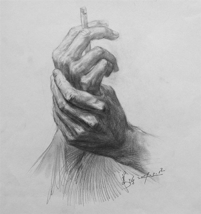 重慶美術(shù)集訓(xùn)畫室教你幾招手的繪畫，對速寫和素描都有很大幫助！